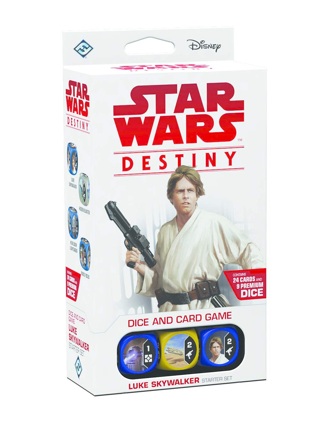 Star Wars Destiny Luke Skywalker Starter Set | Collectible Dice and Card Game | Strategy Game for Adults and Kids | Ages 10+ | 2 Players | Average