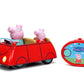Jada Toys Peppa Pig RC Remote Control Car Red, Toys for Kids