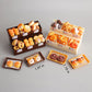 Boodecal 62Pcs Miniature Bakery Mini Bread Food Stand Display Cabinet Bread Rack Play Mini Kitchen Game Party Accessories Toys for Doll House