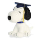 Aurora Adorable Peanuts Graduation Snoopy Stuffed Animal - Officially Licensed Toys For All Snoopy Fans - A Gift of Affection to Express