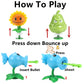 JHESAO 10 PCS Plants and Zombies Toys Action Figures Zombies PVZ Toys 1 2 Series Great Gifts for Kids and Fans, Birthday and Christmas Party New