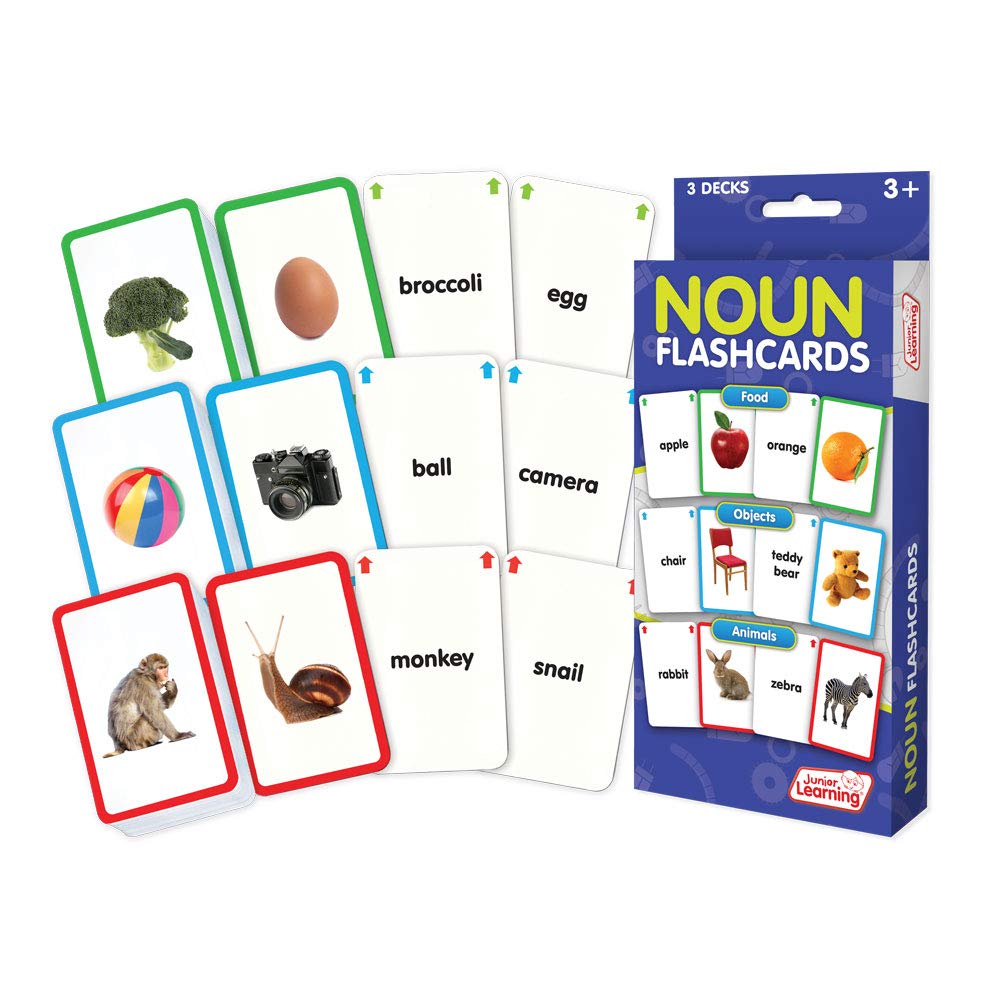Junior Learning Noun Flash Cards