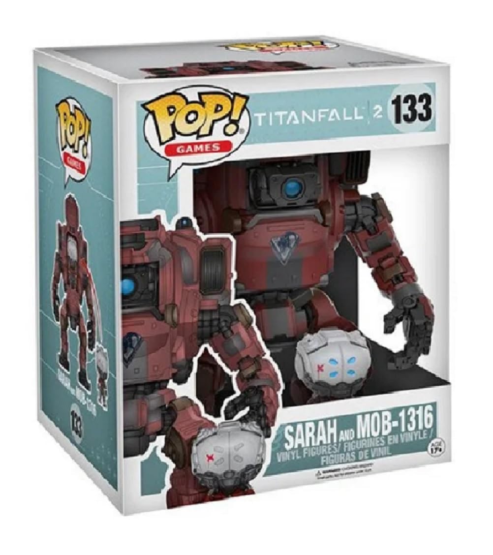 Funko Pop Titanfall 2 Collection - Includes Sarah and Mob 1316 - Bring The Action Game into Reality with These Figurines - Functional Control