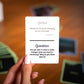 NO MORE SMALL TALK: Quotes & Questions for Meaningful Connections - Conversation Card Game by Nicholas John