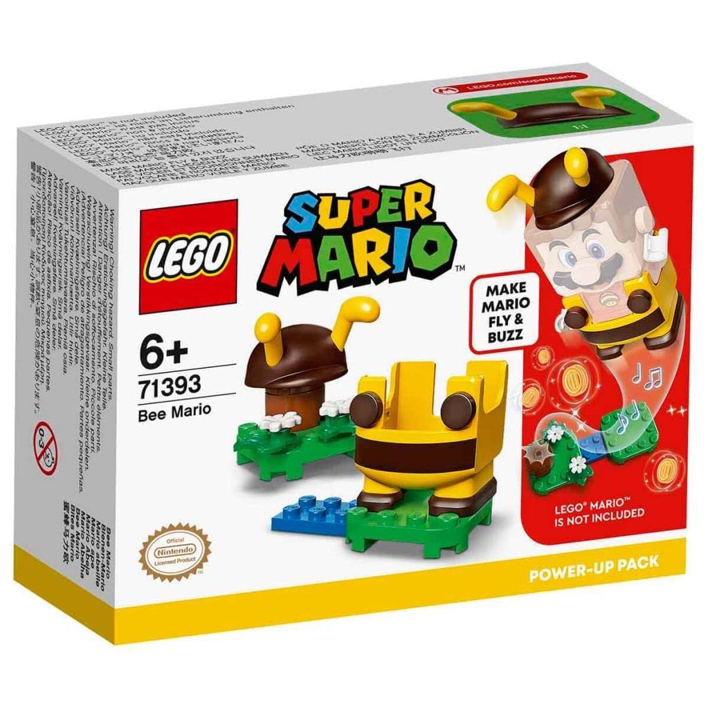 Lego Super Mario Bee Mario Power-Up Pack 71393 Building Kit; Collectible Gift Toy for Creative Kids; New 2021 (13 Pieces)