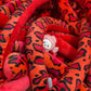 Xshelley 65inch Giant Two-Color Snake Plush Toys,The Petting Zoo Snake Stuffed Animal Realistic Snake Plush Doll Gifts for Kids Birthday (red)