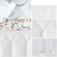 Besutolife White Tulle Table Skirt 6ft Wrinkle-Free Tutu Tablecloth for Gender Reveal, Wedding, Birthday, Reception, Banquet, Photo Booth, Party Table