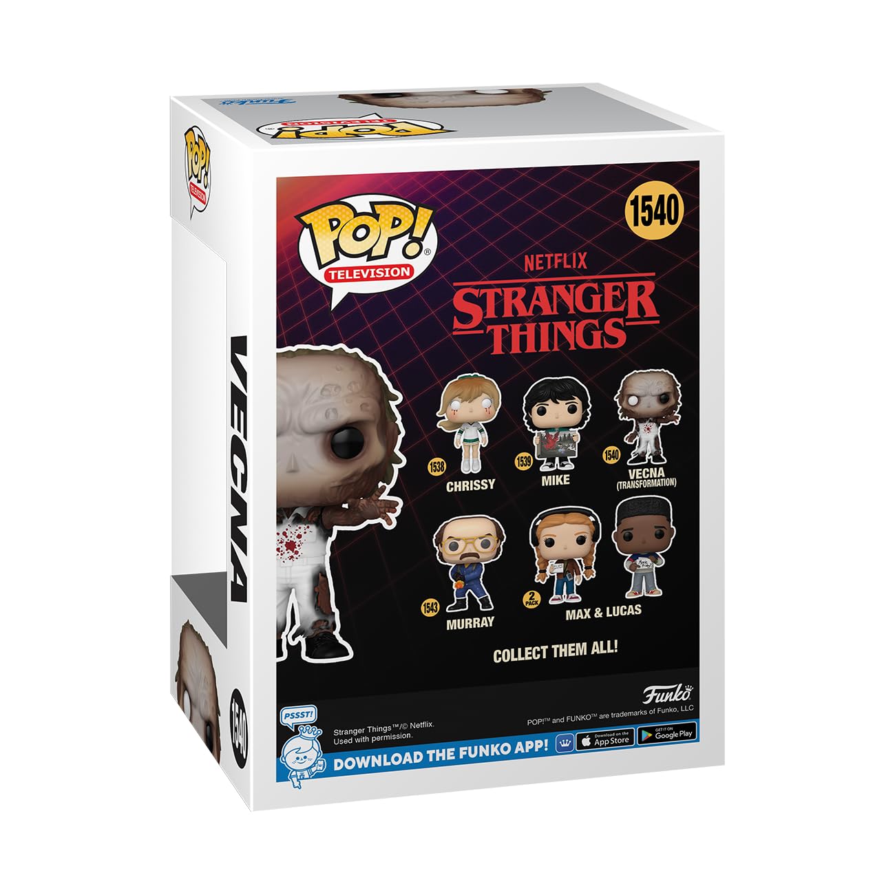 Funko POP! TV: Stranger Things - Vecna - (Transformation) - Collectable Vinyl Figure - Gift Idea - Official Merchandise - for Kids & Adults - TV Fans