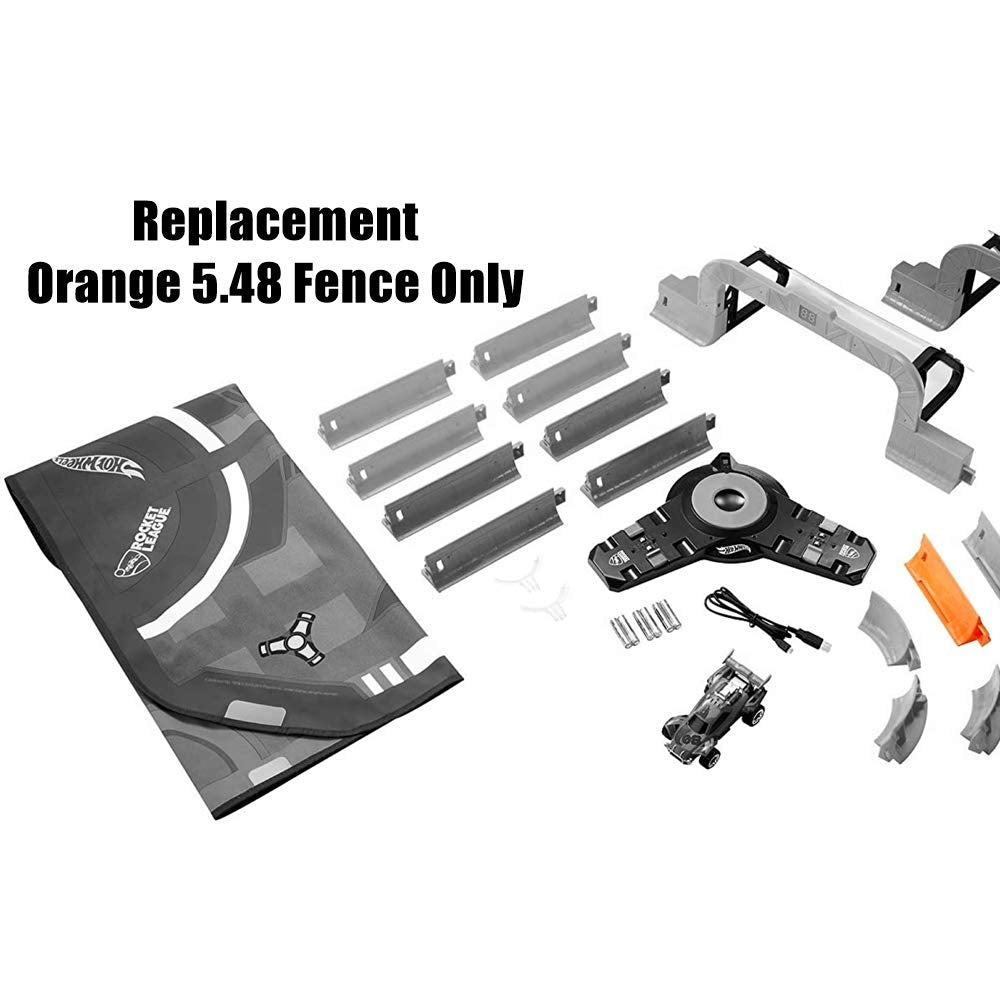 Replacement Parts for Hot-Wheels Rocket League - FWP45 ~ RC Rivals Set ~ Replacement Orange 5.48 Fence