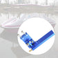 RC Boat Rudder, Lightweight Aluminum with Water Pickup Function, 95mm Rudder for Remote Control Electric Boats and Model Enthusiasts (Blue, 95mm)
