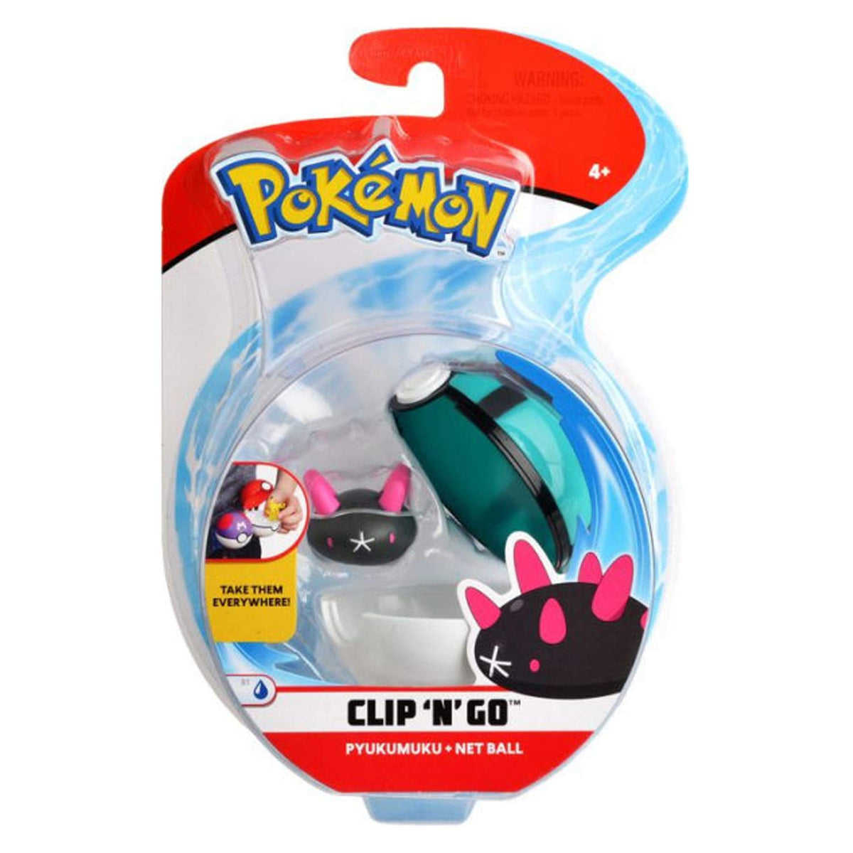 Pokémon Clip 'N Go Cubone & Dusk Ball Set Battle Ready S3