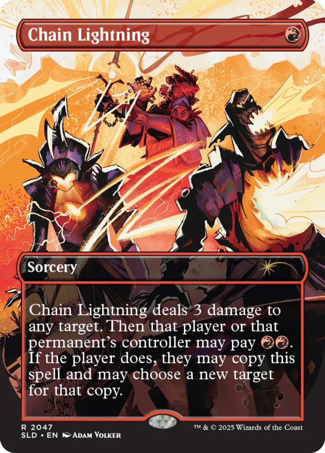 Magic the Gathering Secret Lair Everything is On Fire (Foil)