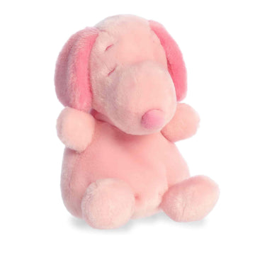 Aurora Adorable Peanuts Snoopy Palm Pals Stuffed Animal - Officially Licensed Toys For All Snoopy Fans - Fun Pastel Colors For The Spring Season