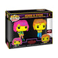 Funko POP TV: Stranger Things Robin & Steve Black Light Vinyl Figures - 2pk 2024 Target Con Excluisve