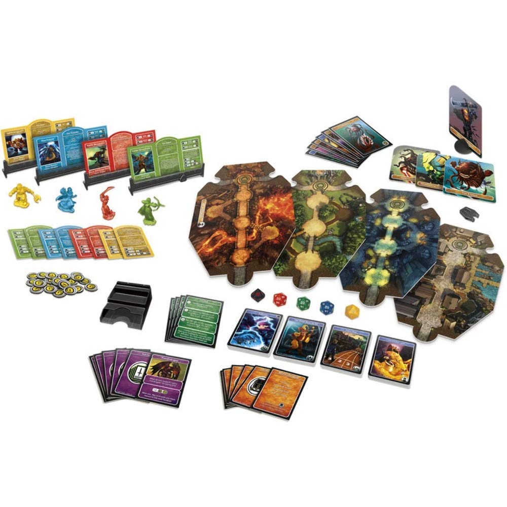 Hasbro Gaming Dungeons & Dragons Adventure Begins, Cooperative Fantasy Board Game, Fast Entry to The World of D&D, Family Game for 2-4 Players, 10