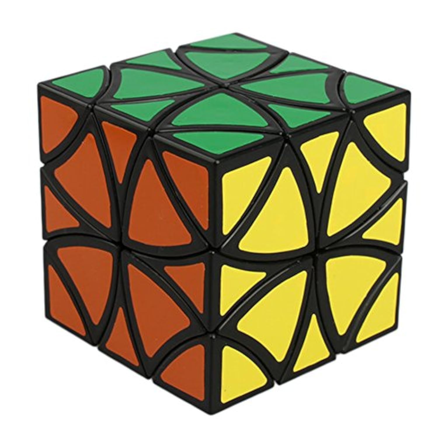 willking Butterfly Curvy Copter Puzzle Cube Helicopter Twisty Toy Gift Idea for X'Mas Birthday Collector's Cube Black