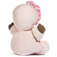 Genius Baby Toys Soft Baby Doll, Multicultural Skin Tones for Black, Brown, Multiracial & Asian Babies, No Hard Parts, Machine Washable, Nontoxic