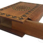 Book Style Wood Puzzle Box Polish Handmade Secret Trick Wooden Box Jewelry Box