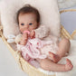 GYCV Lifelike Reborn Baby Dolls Cheap 18 Inch Realistic Newborn Girl Dolls with Poseable Body Soft Weighted Real Life Looking Baby Doll Real Babies