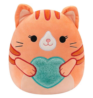 Squishmallows 8" Valentines Gigi The Tabby Cat
