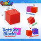 Playmags Magnetic Cubes Building Toy, 64pc 1.5 Inch Magnet Blocks, STEM Toys for Toddlers & Kids, Preschool Educational Sensory Construction Toy
