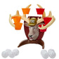 Deer Pong Game, Features Talking Deer Head and Music, Includes 6 Party Cups and 8 Balls, Fun Family Game for Ages 8 and Up