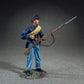 W. Britain American Civil War 31410 Union Infanty Sergeant Standing Loading Rifle 1:30 Scale Metal