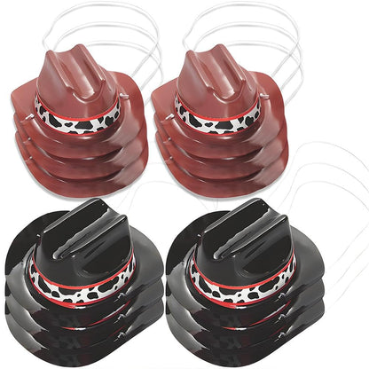 Fun Express Mini Cowboy Hats, 12 Pieces