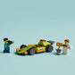 LEGO City Green Race Car Toy, Classic-Style Racing Vehicle, Small Toy Gift for Kids, Building Kit for Boys and Girls Ages 4 and Up, Photographer and