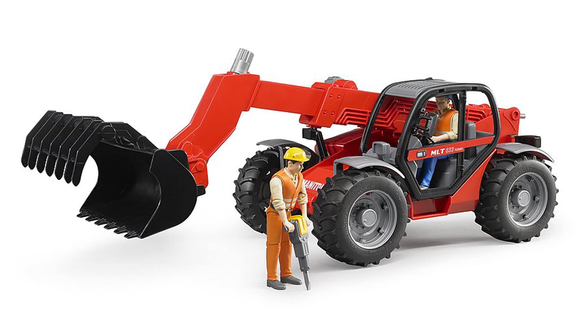Bruder 02125 Manitou Telescopic Loader MLT 633 Turbo