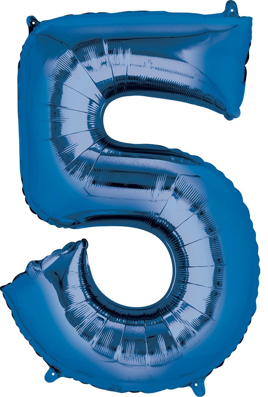 Anagram Batman 5th Birthday Party Supplies 7pc Balloon Bouquet Decorations
