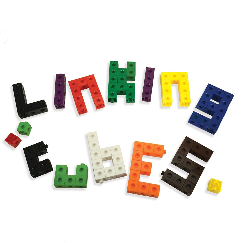 EAI Education Linking Cubes: 2 cm - Set of 100 in jar