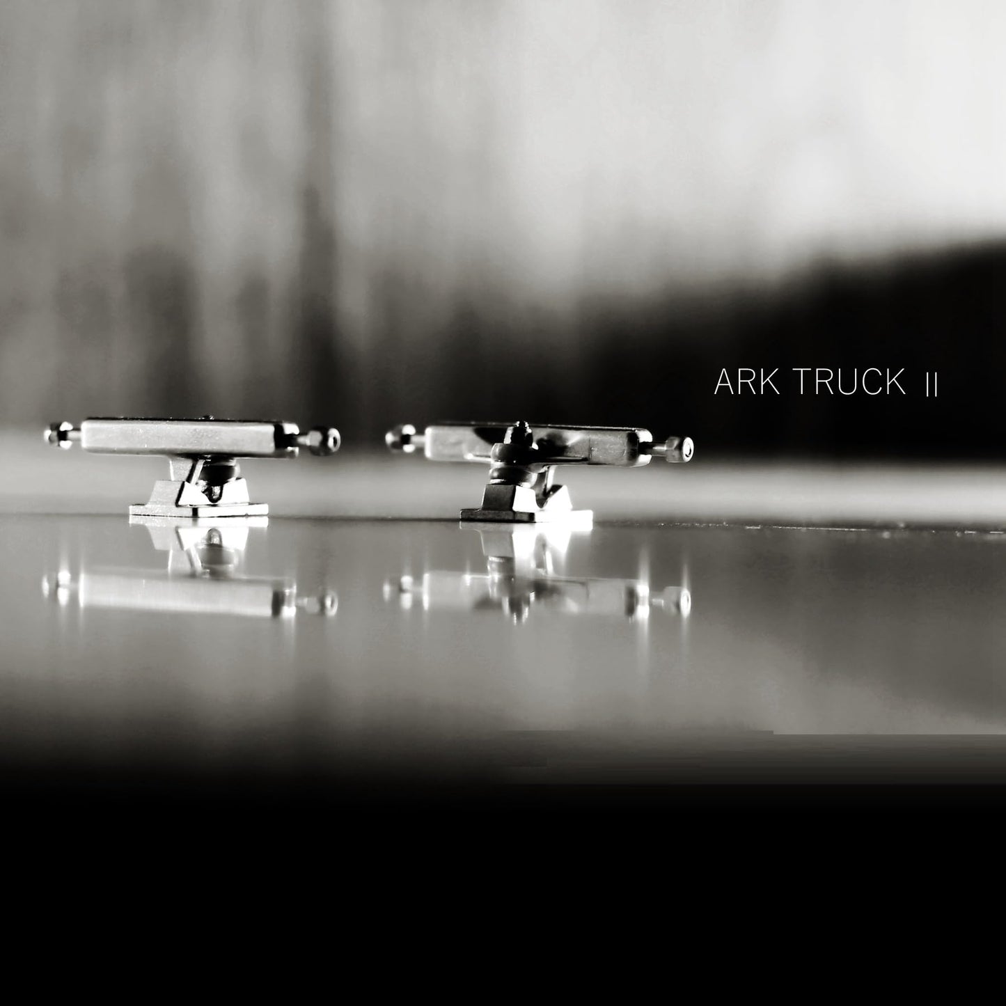 NOAHWOOD DIY Pro Fingerboard Truck 35mm (Ark ii Silver Truck)