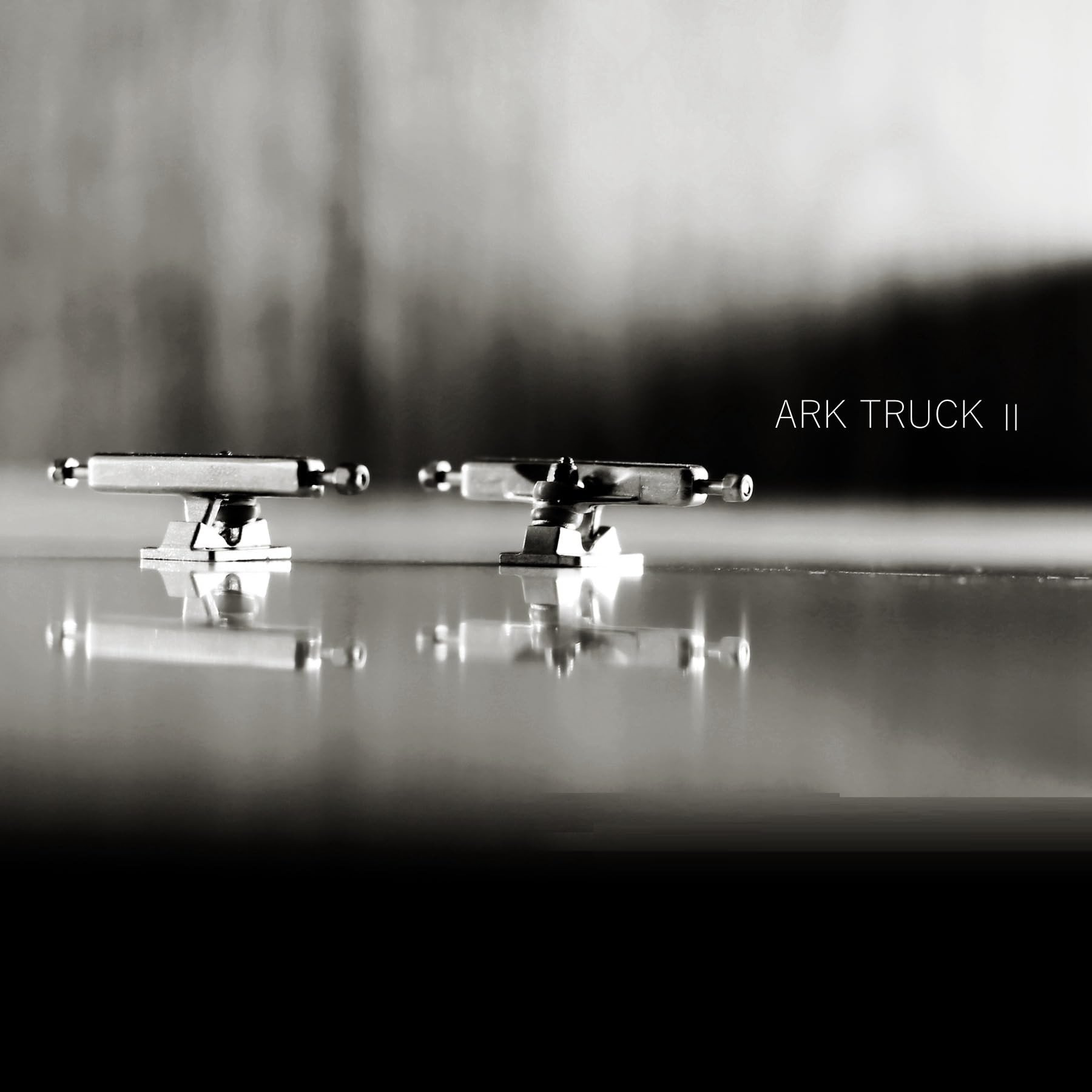 NOAHWOOD DIY Pro Fingerboard Truck 35mm (Ark ii Silver Truck)