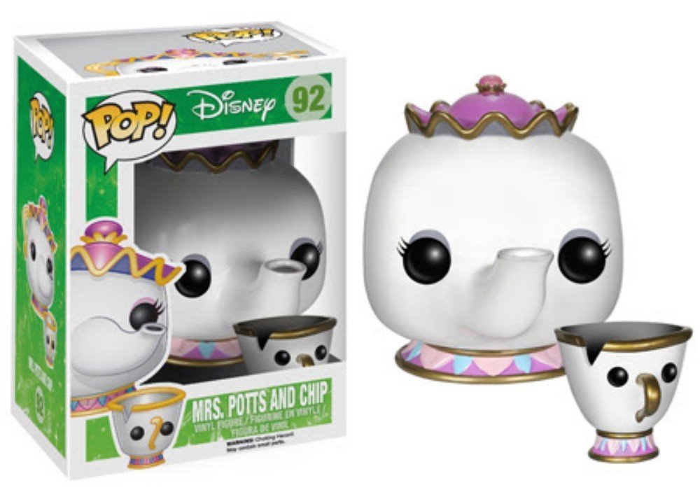 Funko POP Disney: Mrs. Potts and Chip Action Figure