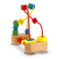 Melissa & Doug First Bead Maze - Wooden Educational Baby Toy with Suction Cups, for Floor, High Chair or Toddler Table, Toddler Toys for Girls & Boys