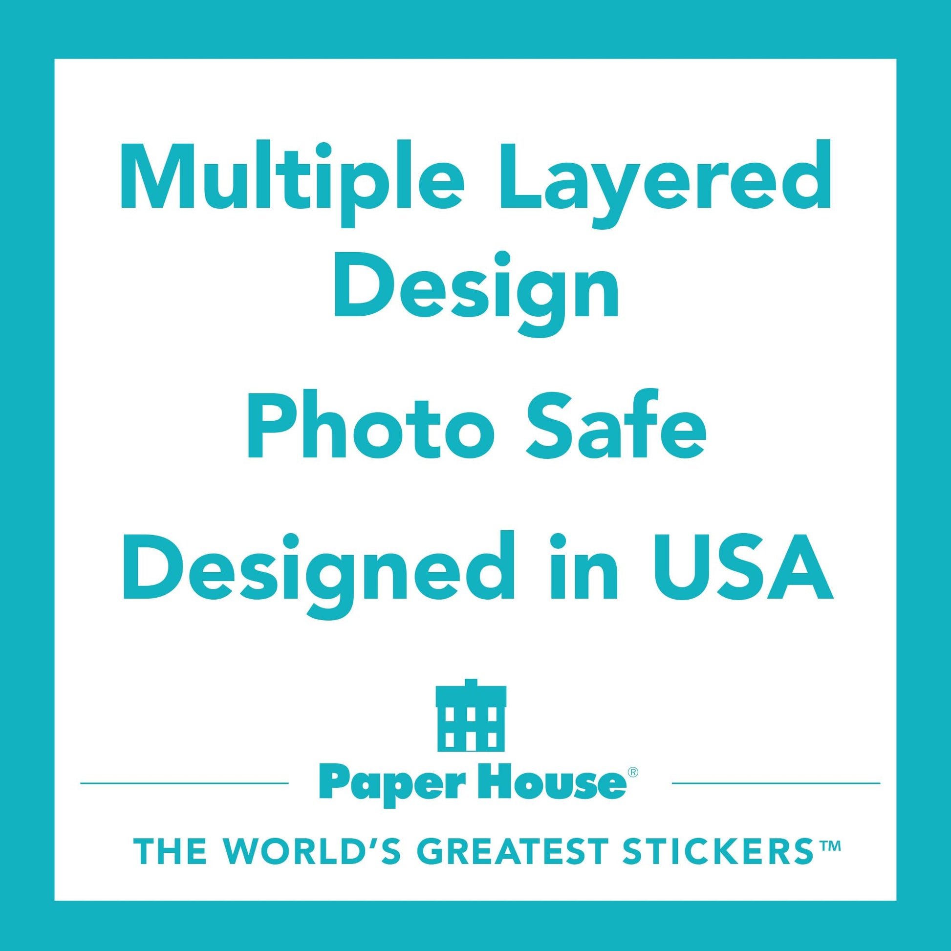 Paper House Productions Die-Cut Dimensional & Foil Accent Scrapbook Sticker Sheet - Sweet Baby, 3-Pack