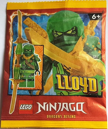 LEGO Ninjago Dragons Rising Season 2: Lloyd Climber Minifigure with Swords