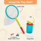 B. toys Mini Catcher's Kit Bug Catching Set with Net Jar Magnifier, Summer
