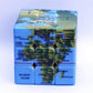 World Map Design 3X3X3 Speed Cube,Geography Learning Puzzle Toy