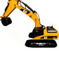 Linzhen Sticker Set Channel RC Excavator Amewi 1:14 Decals for Huina 580 1580 TR-211m 23