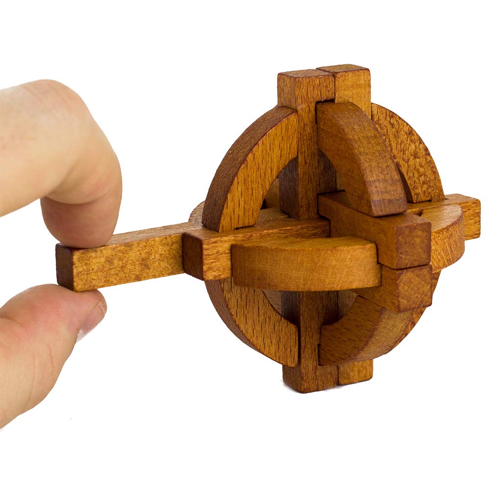 Professor Puzzle Galileo’s Globe Puzzle - Brain Teaser Puzzle 3D Wooden Puzzles/Brain Teaser Toy to Develop Problem Solving Skills.