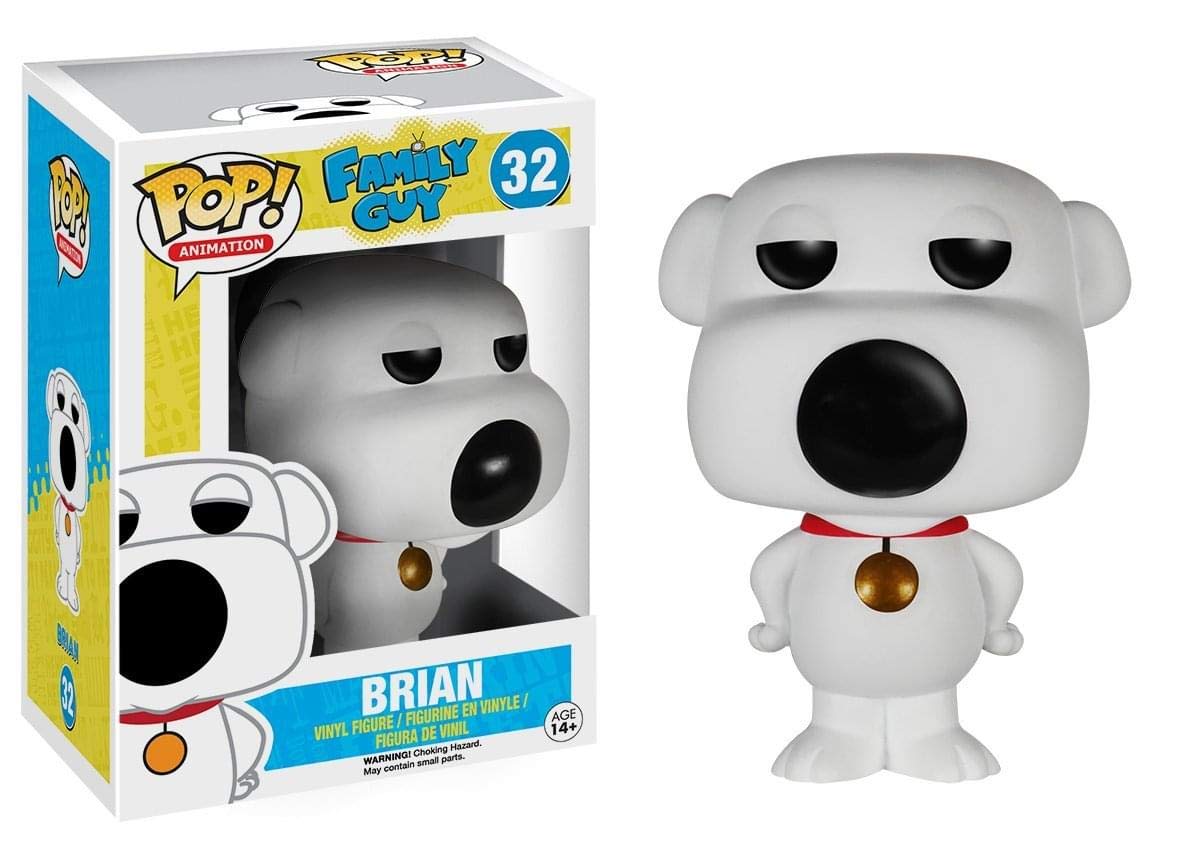 Funko POP TV: Family Guy Brian Action Figure