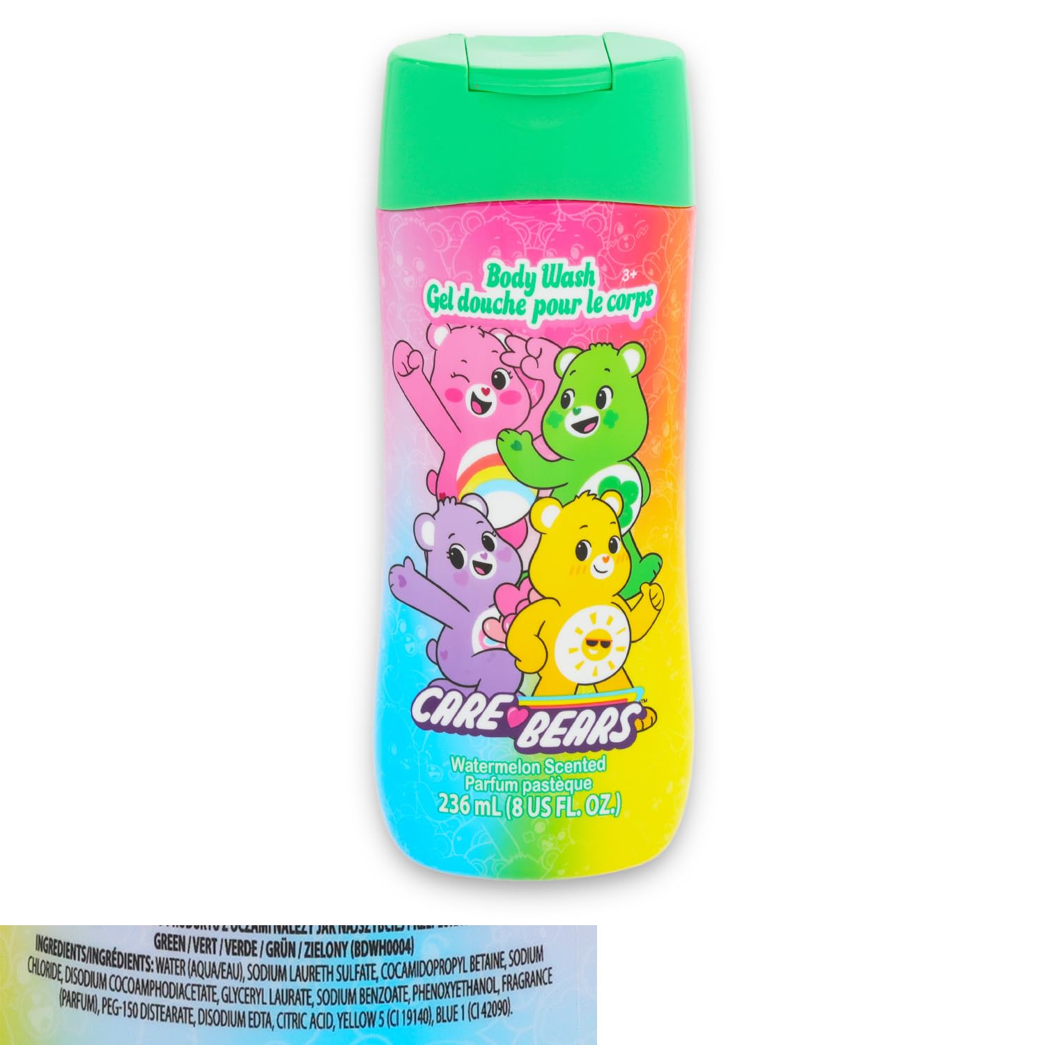 Ultimate Care Bears Bathroom Set - Bundle with Shampoo, Body Wash, Bubble Bath, Bath Paint, Stickers, More | Care Bears Bath and Shower Supplies Kit