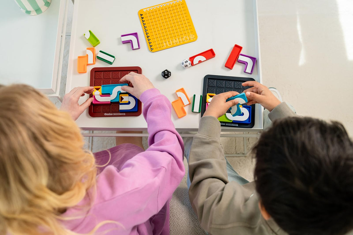 SmartGames Genius Connection - Roll & Race 2-Player Game, Ages 8+