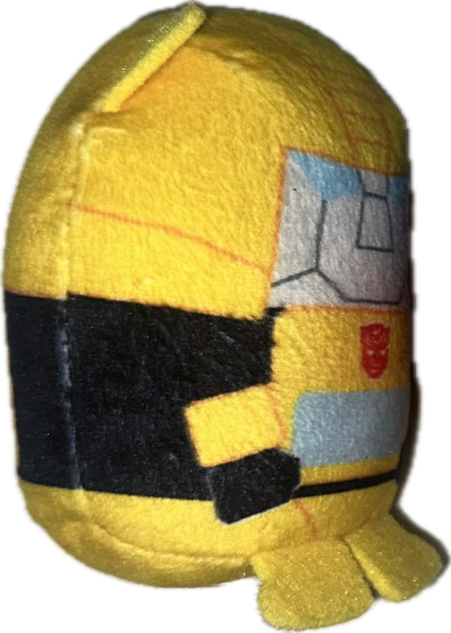 Just Play Transformers Bumblebee 3 inch Plush Toy, Autobot, Collectible, Yellow