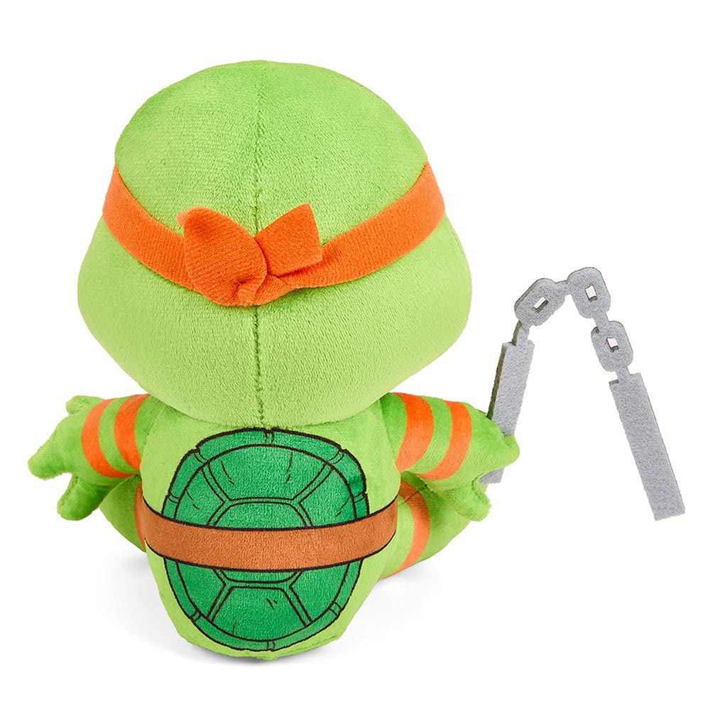 Kidrobot Teenage Mutant Ninja Turtles Michelangelo 7.5 Inch Phunny Plush
