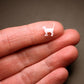 Micro Miniature Standing Kitty, Miniature Blank Cats Unpainted Pet Kittens, Dollhouse Tiny Cat, for Dollhouse, Model Domestic, Fairy Garden, Terrarium