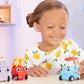 Little tikes Let's Go Cozy Coupe - Ice Cream Truck - Mini Push and Play Vehicle for Tabletop & Floor Push Play Car Fun - Suitable for Toddlers from 3