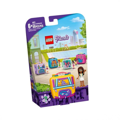 LEGO Friends Andrea's Swimming Cube 41671 Building Kit Set; Includes a Pet Toy for Kids in a Random Color; Swimming Toy Sparks Hours of Imaginative
